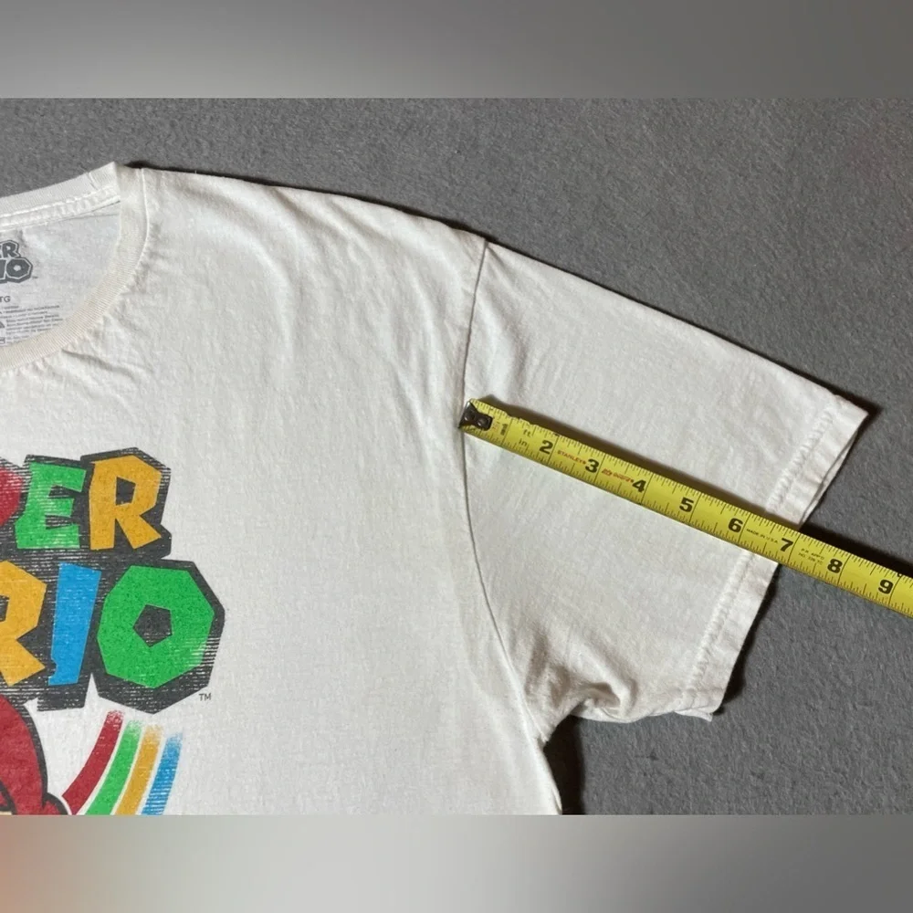 Super Mario Made In 1985 White T-Shirt Men’s Extra Large XL Nintendo